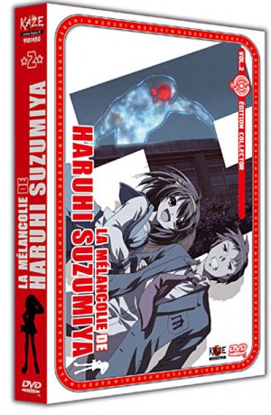 couverture, jaquette La Mélancolie de Haruhi Suzumiya 2 Collector (Kaze) Série TV animée