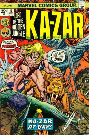 Ka-Zar 5 - A Man-God Unleashed