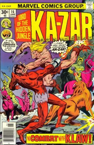 Ka-Zar # 16 Issues V2 (1974 - 1977)