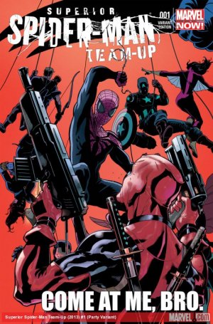 Superior Spider-man team-up 1 - A Day in Someone Else's Life (Party Variant)