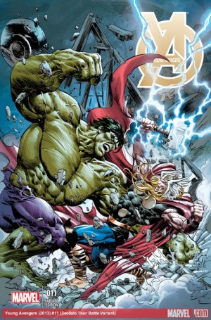 Young Avengers 11 - (Deodato Thor Battle Variant)