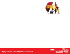 Mighty Avengers 1 - (Blank Cover Variant)