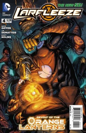 couverture, jaquette Larfleeze 4  - Revolt of the Orange LanternsIssues V1 (2013 - 2014) (DC Comics) Comics