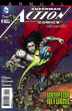 couverture, jaquette Action Comics 2 Issues V2 - Annuals (2012 - 2014) (DC Comics) Comics