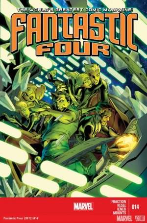 couverture, jaquette Fantastic Four 14 Issues V4 (2013 - 2014) (Marvel) Comics