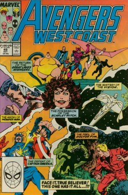 Avengers West Coast # 49 Issues - West Coast Avengers (85) Suite (89 - 93)