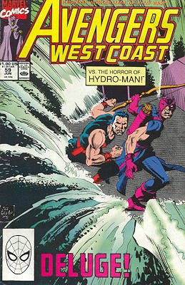 couverture, jaquette Avengers West Coast 59  - Get SmartIssues - West Coast Avengers (85) Suite (89 - 93) (Marvel) Comics