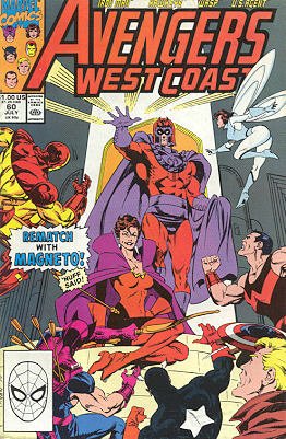 couverture, jaquette Avengers West Coast 60  - Personal MagnetismIssues - West Coast Avengers (85) Suite (89 - 93) (Marvel) Comics
