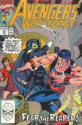 Avengers West Coast 65 - Whatsoever a Man Soweth...