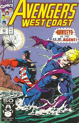 Avengers West Coast # 69 Issues - West Coast Avengers (85) Suite (89 - 93)