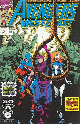 Avengers West Coast 76 - Infamous Monsters of Hollywood!, Part One: Make Way For the ...