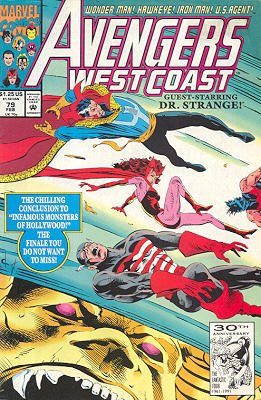 Avengers West Coast 79 - Infamous Monsters of Hollywood!, Part Four: Fade Out