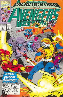 Avengers West Coast 80 - Operation: Galactic Storm Part 2: Turn of the Sentry