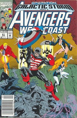 Avengers West Coast # 81 Issues - West Coast Avengers (85) Suite (89 - 93)
