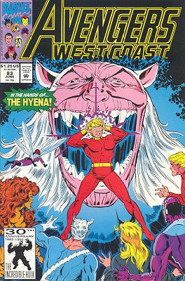 Avengers West Coast 83 - The Hyena's Last Laugh