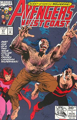 Avengers West Coast # 87 Issues - West Coast Avengers (85) Suite (89 - 93)