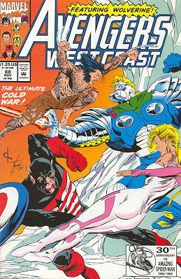 Avengers West Coast # 88 Issues - West Coast Avengers (85) Suite (89 - 93)