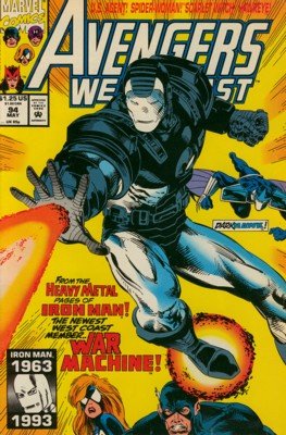 Avengers West Coast 94 - Personal Demons