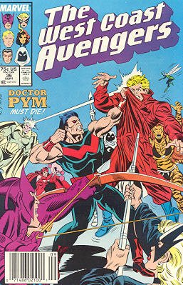 West Coast Avengers # 36 Issues V2 (1985 - 1989)