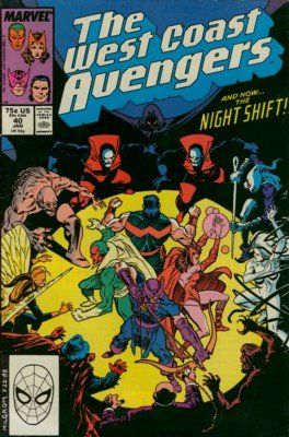 West Coast Avengers 40 - And Now the... Night Shift!