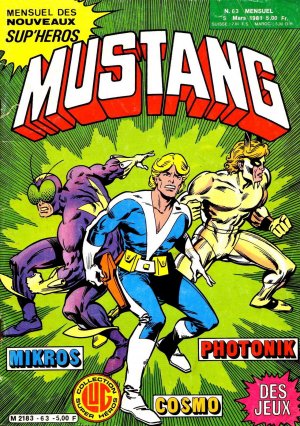 Mustang (format Comics) # 63 Kiosque - format comics (1980 - 1981)