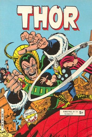couverture, jaquette Thor 19  - Sous la domination de LokiKiosque (1977 - 1983) (Arédit) Comics
