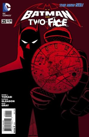 couverture, jaquette Batman & Robin 25  - Batman and Two-FaceIssues V2 (2011 - 2015) - Reboot 2011 (DC Comics) Comics