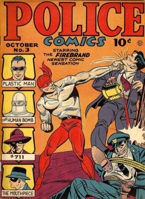 Police Comics # 3 Issues