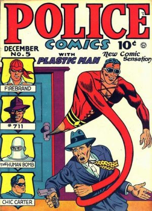 Police Comics # 5 Issues