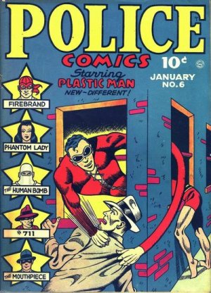Police Comics # 6 Issues