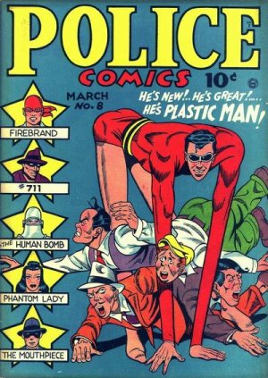 Police Comics # 8 Issues