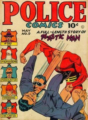 Police Comics # 9 Issues