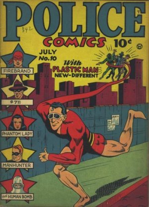 Police Comics # 10 Issues
