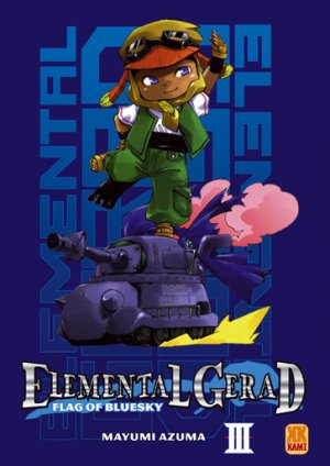 couverture, jaquette Elemental Gerad : Flag of Bluesky 3  (Kami) Manga