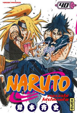 couverture, jaquette Naruto 40  (kana) Manga