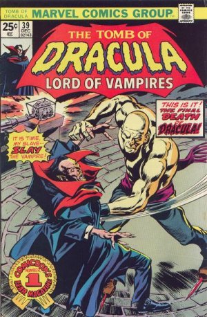 Le tombeau de Dracula # 39 Issues (1972 - 1980)