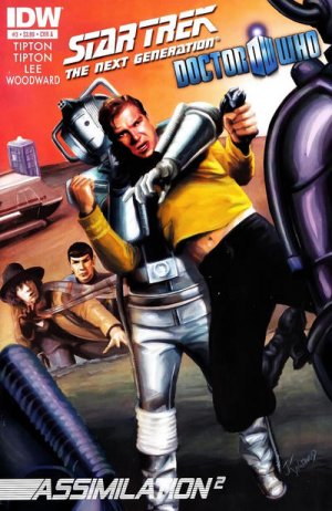 couverture, jaquette Star Trek The next generation / Doctor Who - Assimilation 2 3 Issues (IDW Publishing) Comics