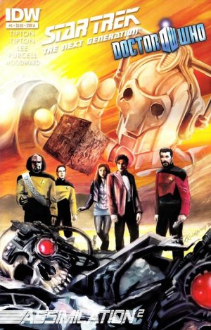 couverture, jaquette Star Trek The next generation / Doctor Who - Assimilation 2 4 Issues (IDW Publishing) Comics