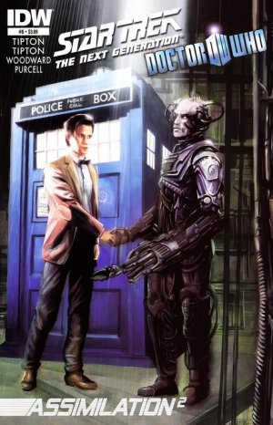 couverture, jaquette Star Trek The next generation / Doctor Who - Assimilation 2 6 Issues (IDW Publishing) Comics