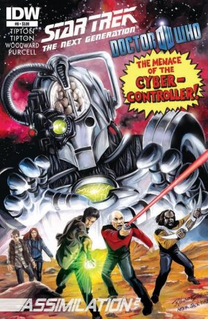 couverture, jaquette Star Trek The next generation / Doctor Who - Assimilation 2 8 Issues (IDW Publishing) Comics