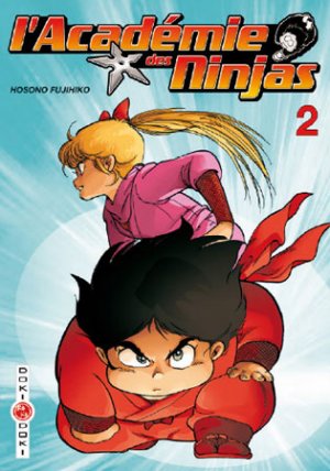 couverture, jaquette L'Académie des Ninjas 2  (doki-doki) Manga