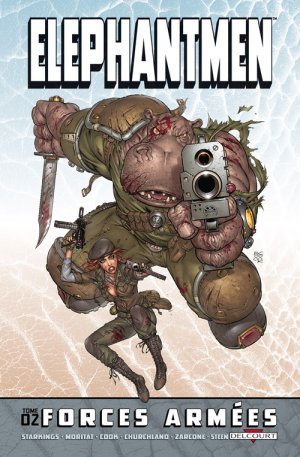 couverture, jaquette Elephantmen 2  - Forces arméesTPB hardcover (cartonnée) (delcourt bd) Comics