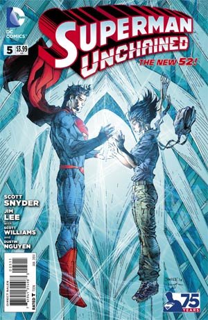 couverture, jaquette Superman Unchained 5  - A Place BetweenIssues V1 (2013 - 2014) (DC Comics) Comics