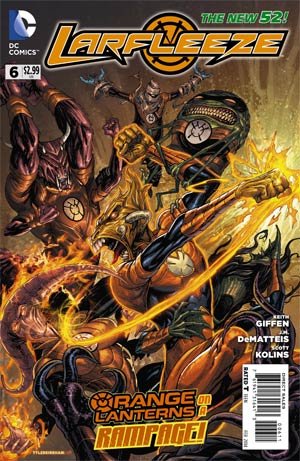 couverture, jaquette Larfleeze 6  - The Orange God!Issues V1 (2013 - 2014) (DC Comics) Comics