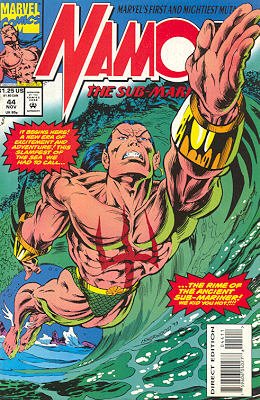 Namor, The Sub-Mariner 44 - The Rime of the Ancient Sub-Mariner with Apologies to Samuel...