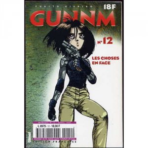 couverture, jaquette Gunnm 12 Revue mensuelle (Glénat Manga) Manga