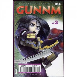 couverture, jaquette Gunnm 3 Revue mensuelle (Glénat Manga) Manga