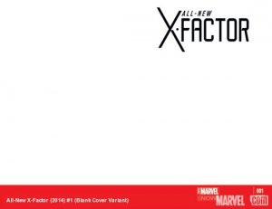 All-New X-Factor 1 - (Blank Cover Variant)
