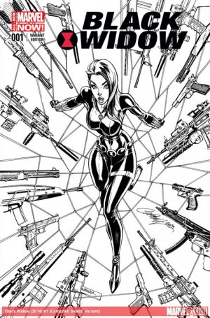 Black Widow 1 - Raison D'Etre (Campbell Sketch Variant)