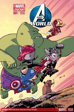 Avengers World 1 - Avengers World (Samnee Animal Variant)